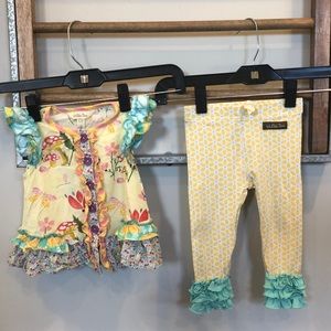 2 piece Matilda Jane 12-18 months